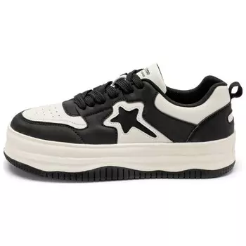 Кроссовки AGSDON Skateboarding Shoes Women's Low-top, бежевый/синий