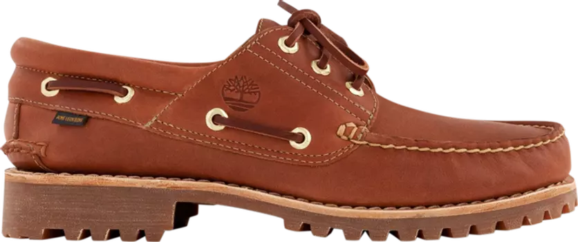 Кроссовки Aim Leon Dore x 3-Eye Lug Medium Brown, коричневый