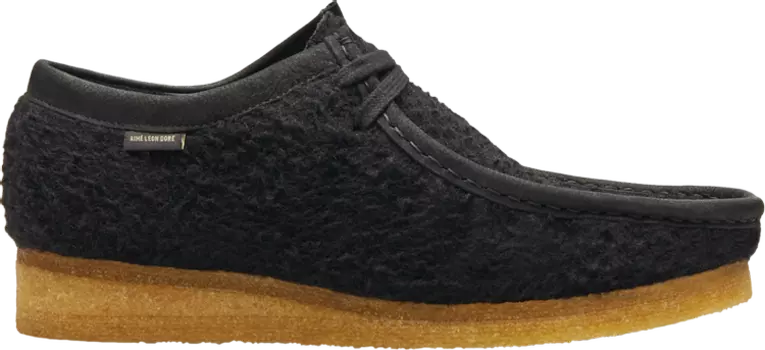 Кроссовки Aim Leon Dore x Wallabee Casentino Wool Black, черный