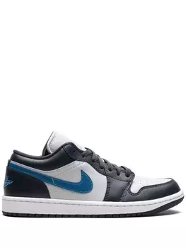 Кроссовки Air 1 Anthracite/Industrial Blue Jordan, синий