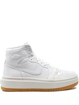 Кроссовки Air 1 Elevate High White/Gum Jordan, белый