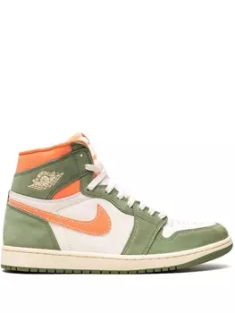 Кроссовки Air 1 High OG Celadon Jordan, зеленый