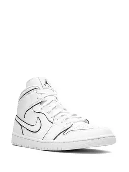 Кроссовки Air 1 Iridescent Outline Jordan, белый