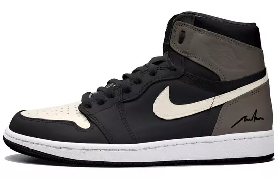 Кроссовки Air 1 Jordan, черный/белый