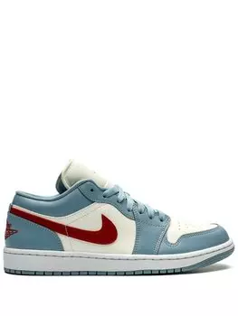 Кроссовки Air 1 Low Blue Whisper Jordan, синий