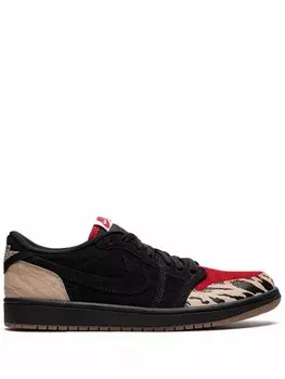 Кроссовки Air 1 Low Carnivore из коллаборации с Solefly Jordan, черный