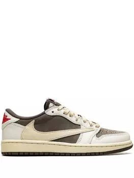 Кроссовки Air 1 Low OG Reverse Mocha из коллаборации с Travis Scott Jordan, коричневый