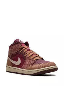 Кроссовки Air 1 Mid "Африка" Jordan, коричневый