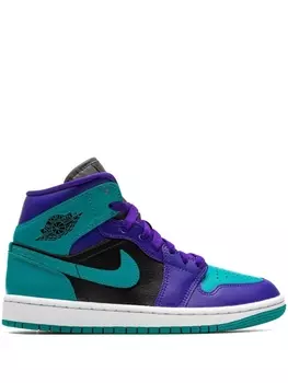 Кроссовки Air 1 Mid Grape Jordan, синий