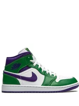 Кроссовки Air 1 Mid Jordan, зеленый