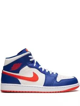Кроссовки Air 1 Mid Knicks Jordan, белый