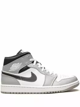 Кроссовки Air 1 Mid Light Smoke Grey 2.0 Jordan, серый