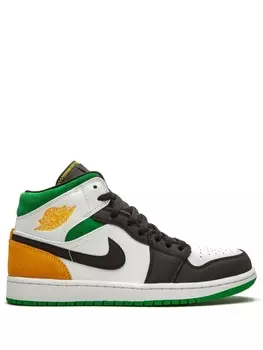 Кроссовки Air 1 Mid Oakland Jordan, белый