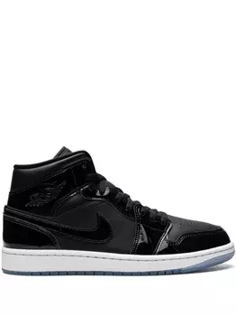 Кроссовки Air 1 Mid SE Space Jam Jordan, черный