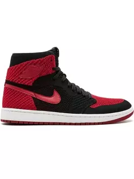 Кроссовки Air 1 Retro HI Flyknit Jordan, черный