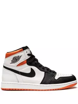 Кроссовки Air 1 Retro High Electro Orange Jordan, оранжевый