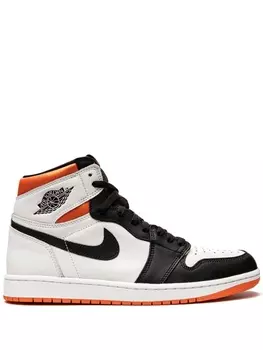 Кроссовки Air 1 Retro High Electro Orange Jordan, оранжевый