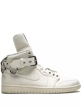 Кроссовки Air 1 Retro High из коллаборации с Comme des Garons Jordan, белый