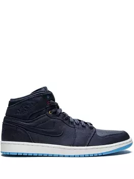 Кроссовки Air 1 Retro High Jordan, серый