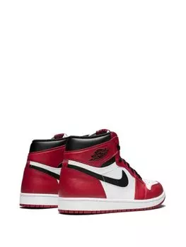 Кроссовки Air 1 Retro High OG Chicago Jordan, белый