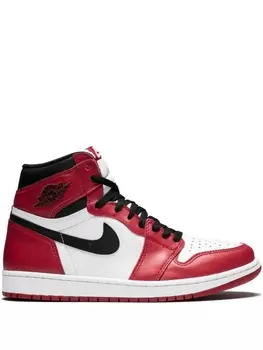 Кроссовки Air 1 Retro High OG Chicago Jordan, белый