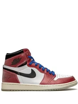 Кроссовки Air 1 Retro High OG Jordan, красный