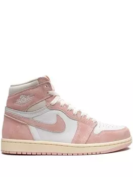 Кроссовки Air 1 Washed Pink Jordan, бежевый