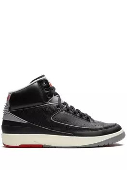 Кроссовки Air 2 Black Cement Jordan, черный