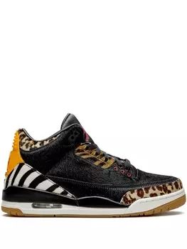 Кроссовки Air 3 Retro Animal Pack Jordan, черный