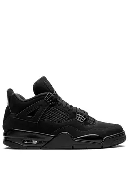 Кроссовки Air 4 Retro Black Cat 2020 Jordan, черный