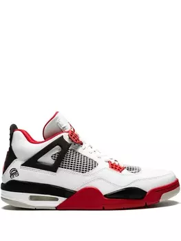 Кроссовки Air 4 Retro Jordan, белый