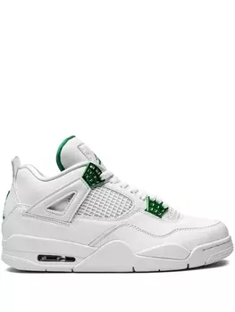 Кроссовки Air 4 Retro Jordan, белый