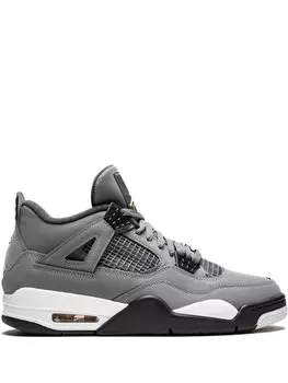 Кроссовки Air 4 Retro Jordan, серый