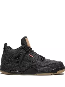 Кроссовки Air 4 Retro NRG из коллаборации с Levi's Jordan, черный