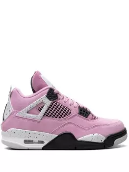 Кроссовки Air 4 Retro "Орхидея" Jordan, розовый