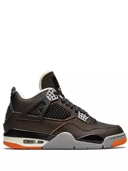 Кроссовки Air 4 Retro Starfish Jordan, коричневый