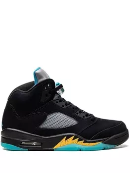 Кроссовки Air 5 Retro Aqua Jordan, черный