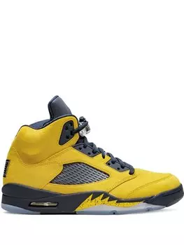 Кроссовки Air 5 Retro SE Michigan Jordan, желтый