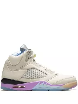 Кроссовки Air 5 We The Best из коллаборации с DJ Khaled Jordan, бежевый