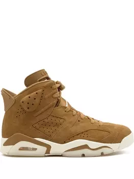 Кроссовки Air 6 Retro Jordan, коричневый