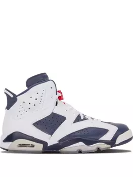 Кроссовки Air 6 Retro Olympic Jordan, белый