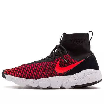 Кроссовки air footscape magista flyknit 'black gym red' Nike, мультиколор