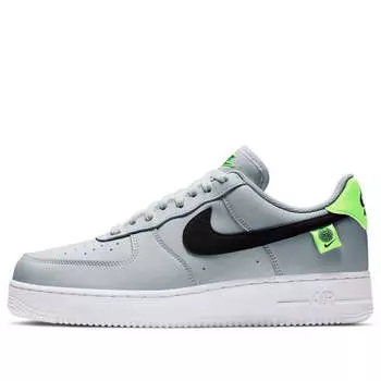 Кроссовки air force 1 '07 low 'worldwide pack - platinum green strike' Nike, белый
