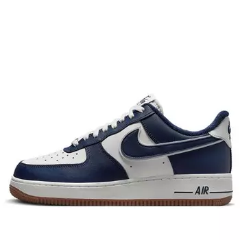Кроссовки air force 1 '07 lv8 'college pack - midnight navy' Nike, белый