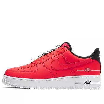 Кроссовки air force 1 '07 lv8 'double air pack - laser crimson' Nike, красный