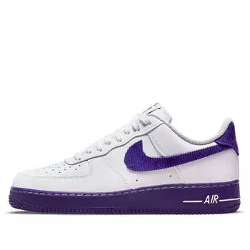 Кроссовки air force 1 '07 lv8 emb 'white court purple' Nike, белый