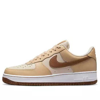 Кроссовки air force 1 '07 lv8 emb 'inspected by swoosh' Nike, коричневый
