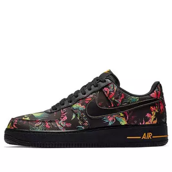 Кроссовки air force 1 '07 lv8 'floral pack' Nike, черный