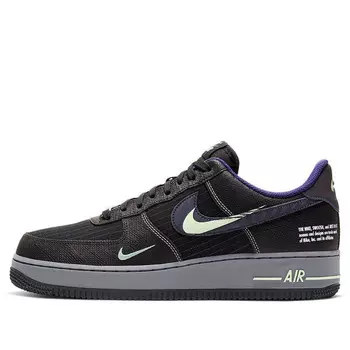 Кроссовки air force 1 '07 lv8 low 'future swoosh' Nike, черный