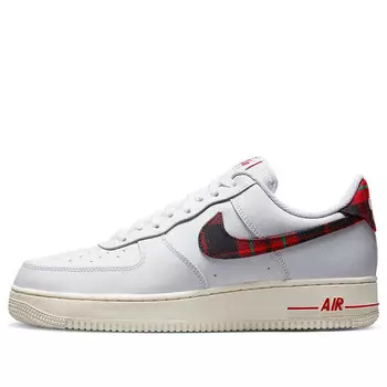 Кроссовки air force 1 '07 lv8 'tartan plaid' Nike, белый